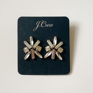 J.Crew Crystal Stud Earrings